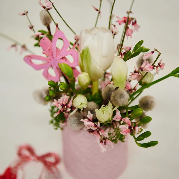 Aranjament Floral "Pink Butterfly"